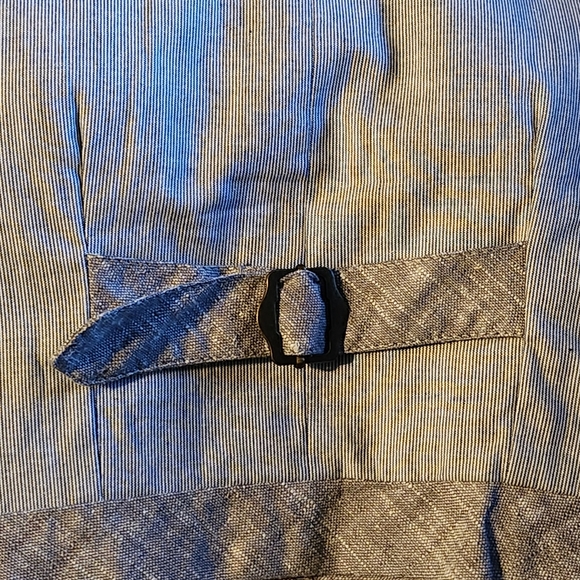 NWT Fore!! Axel & Hudson linen vest Size XS. Colors blue & light tan - Picture 5 of 10